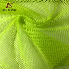 100% polyester fluorescerende farve Big Pole Mesh stof