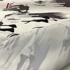 100d trykt engros lycra spandex 4-vejs strækstof