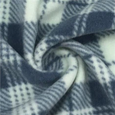 Polarfleece med polyestertryk